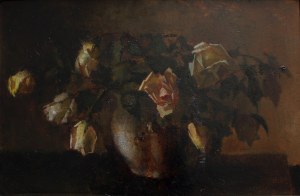Waclaw Bielawski, Roses in a Vase