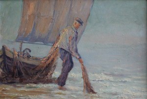 Antoni Bradé [De Bradé], Fisherman with nets