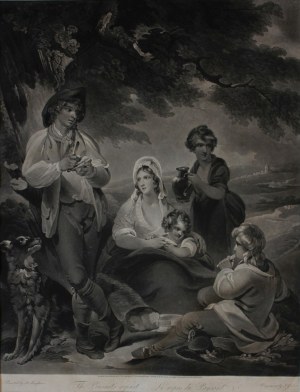 Joseph Grozer according to Henry Singleton, Rest of the Shepherds, 1798