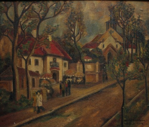 Berta (Blima) Grünberg, Rue Saint Roch [w Paryżu]