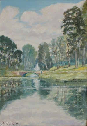 Jan Hrynkowski, By the San River, 1960