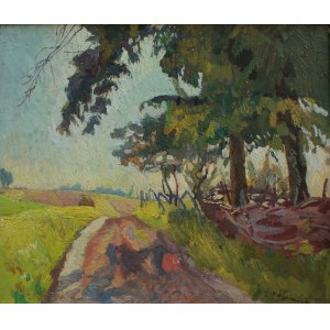 Stanisław Kamocki, Pejzaż z drogą