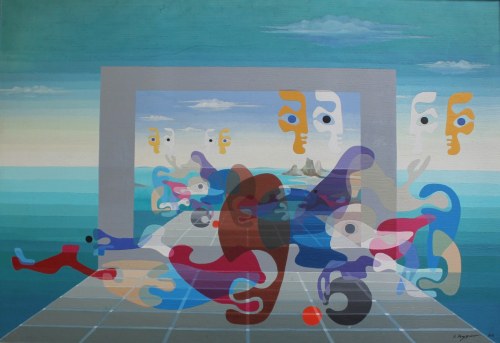 Stefan Krygier, Po powrocie Odysa z cyklu "Symultanizm formy", 1988
