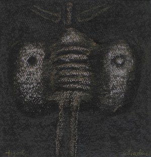 Jan Lebenstein, Figure, 1961