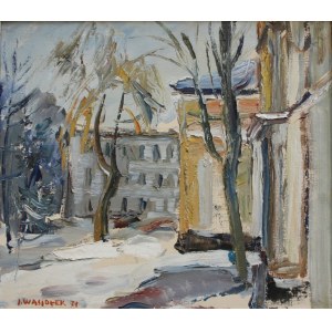 Józef Wasiołek, Łódź zimą, 1971
