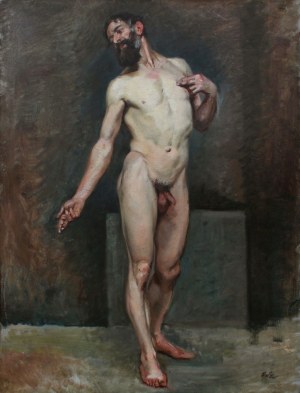 A.N.(19th/20th century), Study of the male nude
