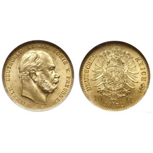 Niemcy, 10 marek, 1872 A, Berlin