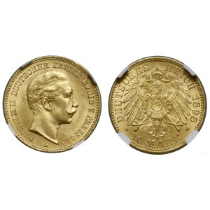 Niemcy, 10 marek, 1898 A, Berlin