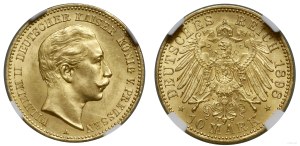 Germany, 10 marks, 1898 A, Berlin