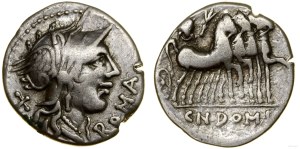 Roman Republic, denarius, (116-115 B.C.), Rome