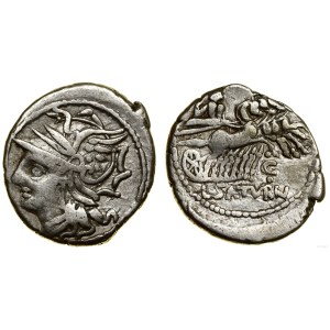 Republika Rzymska, denar, 104 pne, Rzym