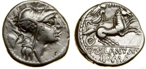 Roman Republic, denarius, 91 BC, Rome