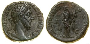Roman Empire, sesterc, (178-179), Rome