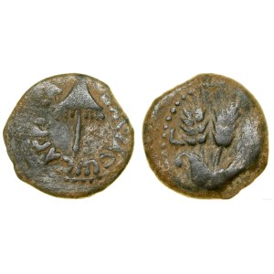 Rzym prowincjonalny, prutah, (42-43 ne), Jerezolima