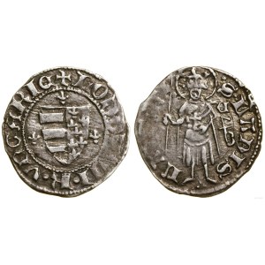Węgry, denar, (1366-1382), Buda