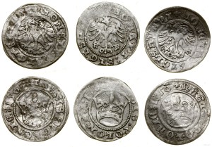 Poland, set: 3 x half-penny, 1508-1510, Cracow