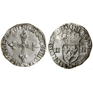 Polska, 1/4 ecu, 1587 9, Rennes
