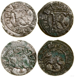 Poland, set of 2 x shell, 1652, Vilnius