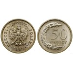 Polska, klaser z monetami polskimi z lat 1990-1995, Warszawa