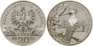 Poland, 20 zloty, 2000, Warsaw