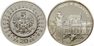 Poland, 20 zloty, 2000, Warsaw
