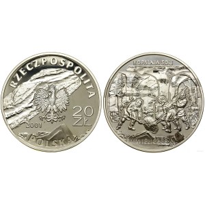 Polsko, 20 zlotých, 2001, Varšava