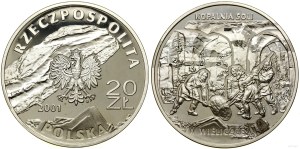 Poland, 20 zlotys, 2001, Warsaw