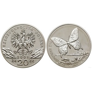 Polska, 20 złotych, 2001, Warszawa