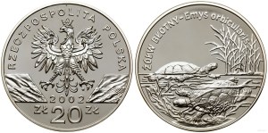Poland, 20 zloty, 2002, Warsaw