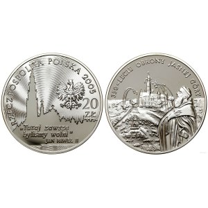 Pologne, 20 zloty, 2005, Varsovie