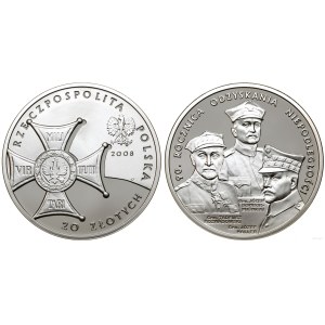 Polska, 20 złotych, 2008, Warszawa