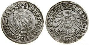 Ducal Prussia (1525-1657), penny, 1532, Königsberg