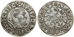 Ducal Prussia (1525-1657), penny, 1535, Königsberg