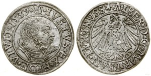 Ducal Prussia (1525-1657), penny, 1539, Königsberg