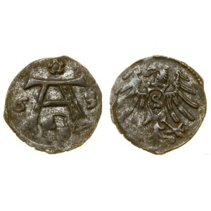 Prusy Książęce (1525-1657), denar, 1563, Królewiec