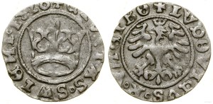 Silesia, city half-penny, 1526, Swidnica