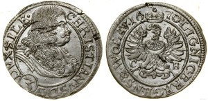 Silesia, 3 krajcars, 1670 CB, Brzeg