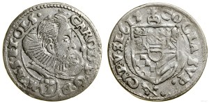 Silesia, 3 krajcary, 1612, Olesnica