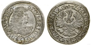 Silesia, 3 krajcars, 1674 SP, Olesnica