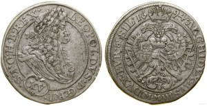 Silesia, 15 krajcars, 1694 MMW, Wrocław