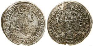 Silesia, 6 krajcars, 1673 SHS, Wrocław