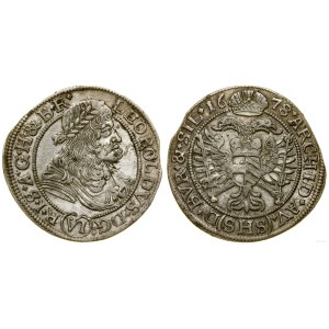 Śląsk, 6 krajcarów, 1678 SHS, Wrocław