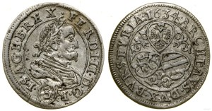 Austria, 3 krajcars, 1634, Graz