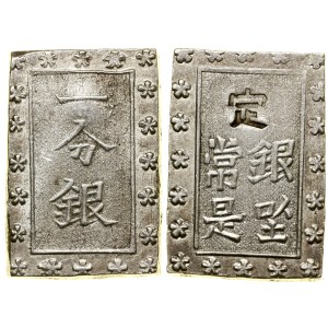 Japonia, 1 Bu srebrny (Ichibu Gin), bez daty (1859-1868)
