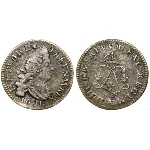 Francja, 4 sole, 1691 A, Paryż