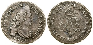 France, 4 salts, 1691 A, Paris