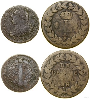 France, set of 2 coins