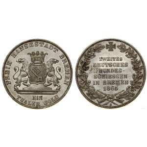 Niemcy, talar, 1865 B, Hanower
