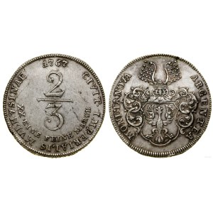 Niemcy, 2/3 talara (gulden), 1767