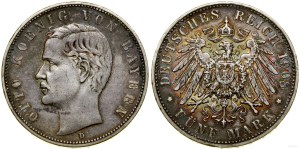 Germany, 5 marks, 1908 D, Munich